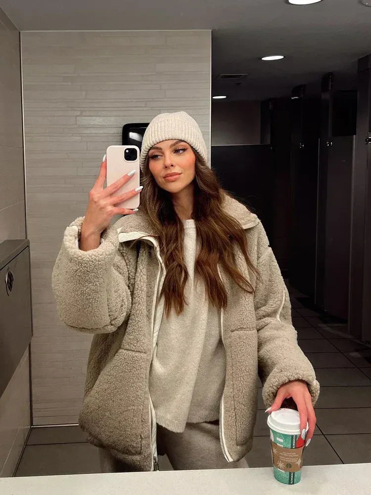 Anastasia - chaqueta de invierno suave y cálida