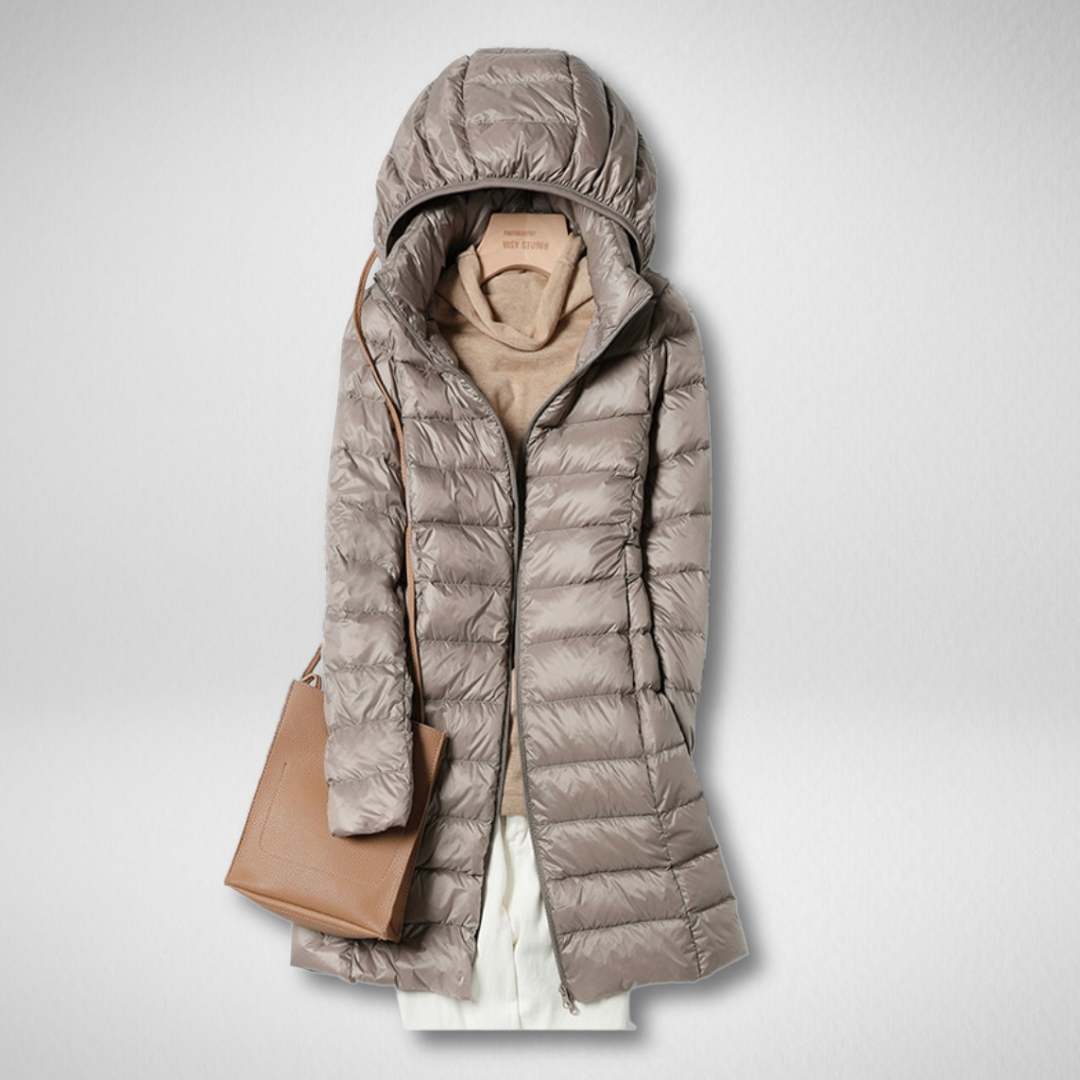 Elisia - Chaqueta larga acolchada