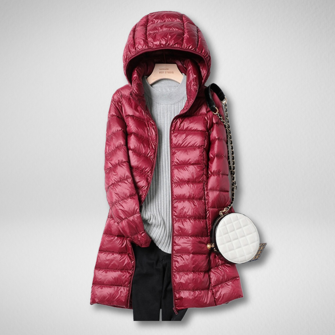 Elisia - Chaqueta larga acolchada