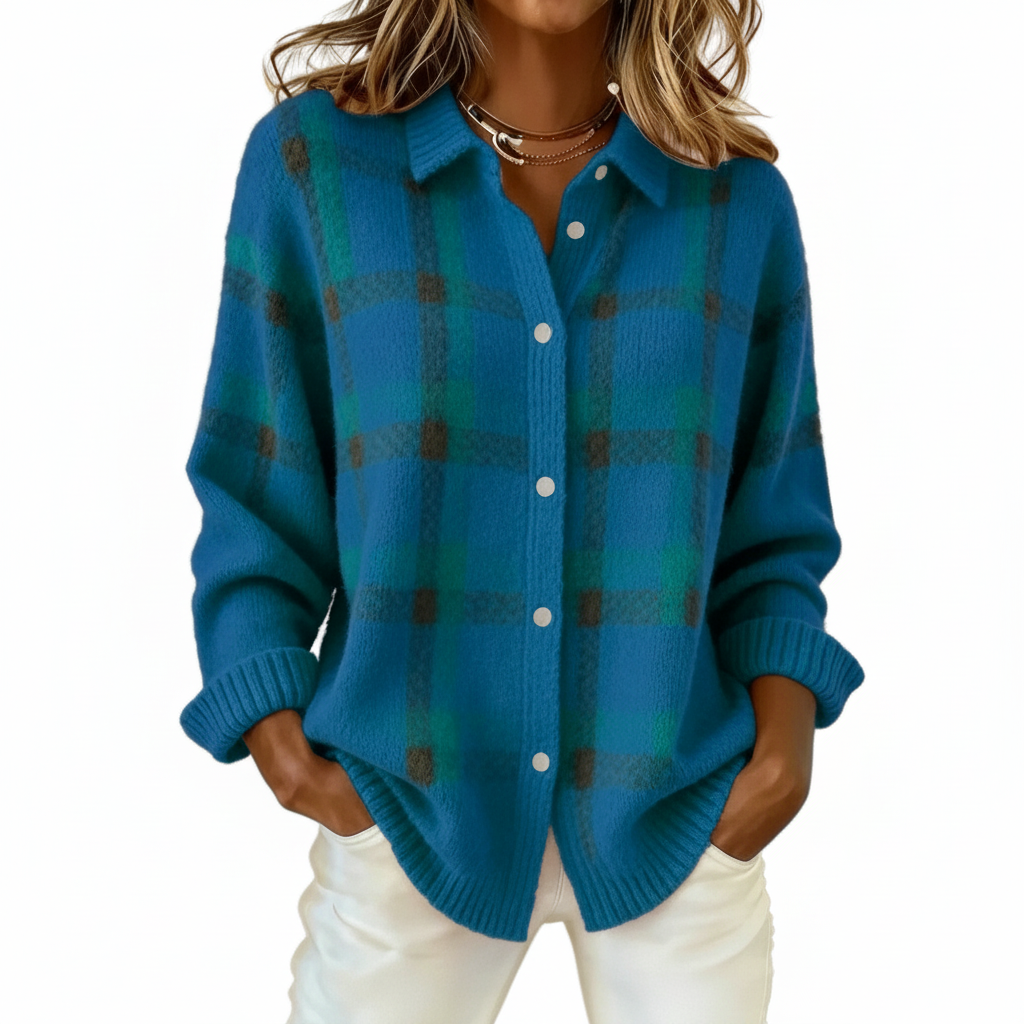 Evelyn - Jersey de cuadros