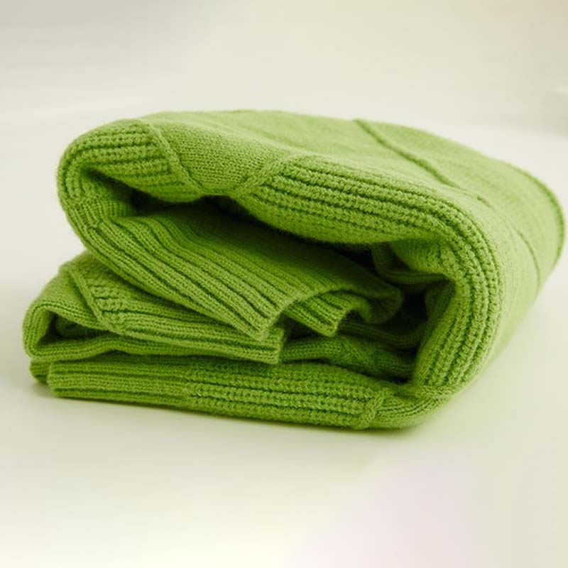 Andrea - Jersey de cuello alto