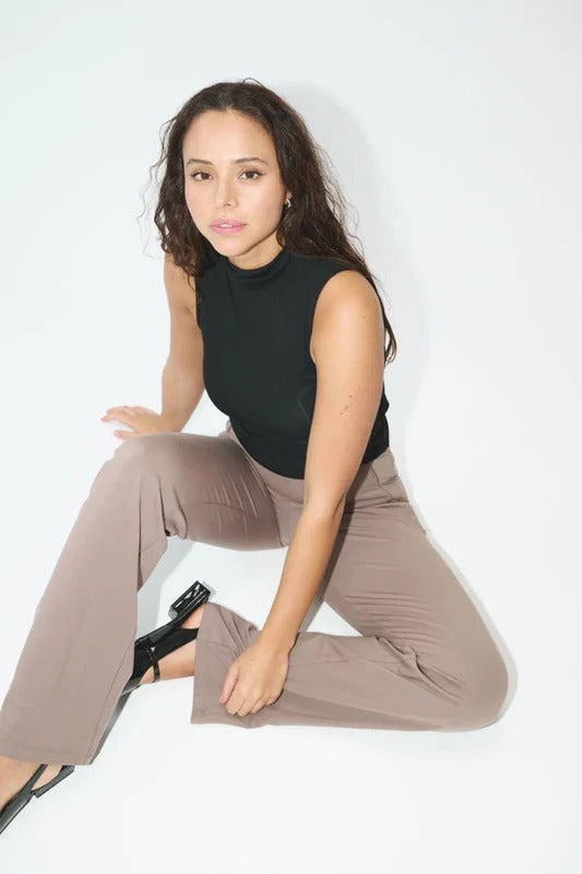 Sofia - Pantalón recto muy elástico