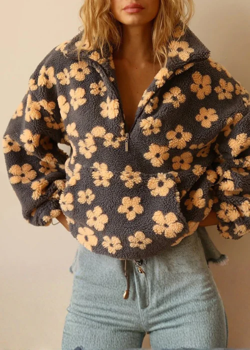 Anais - jersey de felpa sherpa