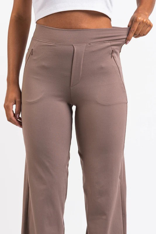 Sofia - Pantalón recto muy elástico